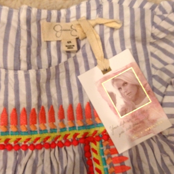 2/$20 NWT Jessica Simpson babydoll Bohemian dress w/ minor defect* - Picture 2 of 5